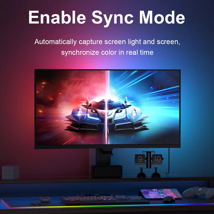 Synchronized LED Lights for PC