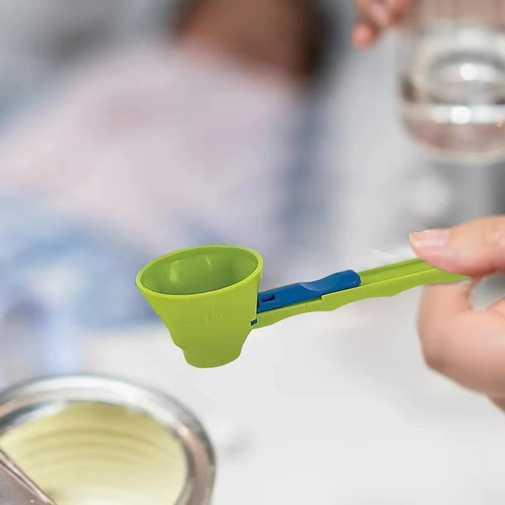 Sliding Funnel Scoop for Workout Drinks