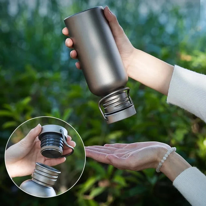 Titanium Water Bottle