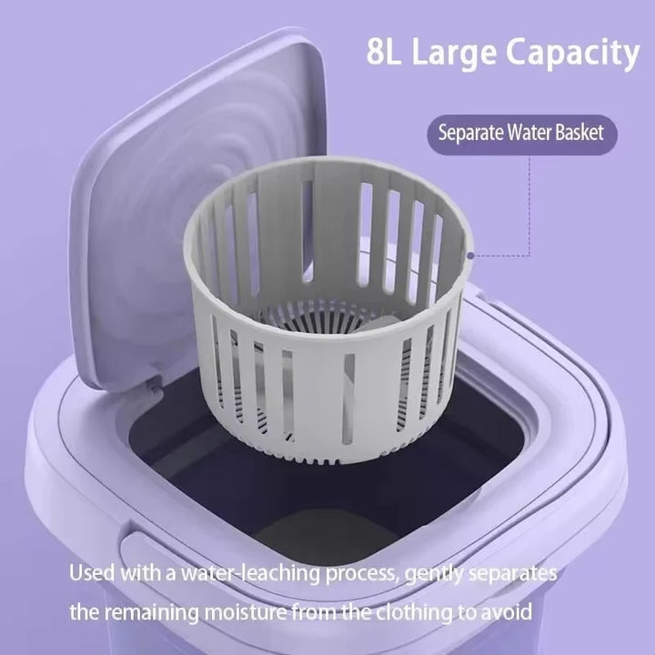 8L Portable Washing Machine